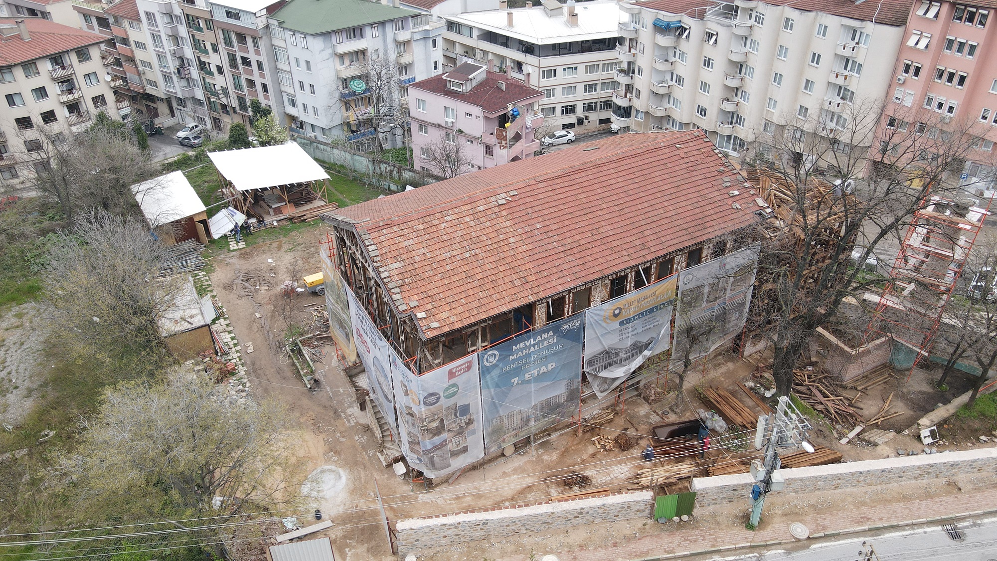 Bursa’daki tarihi köşk sosyal yaşam merkezine dönüşüyor
