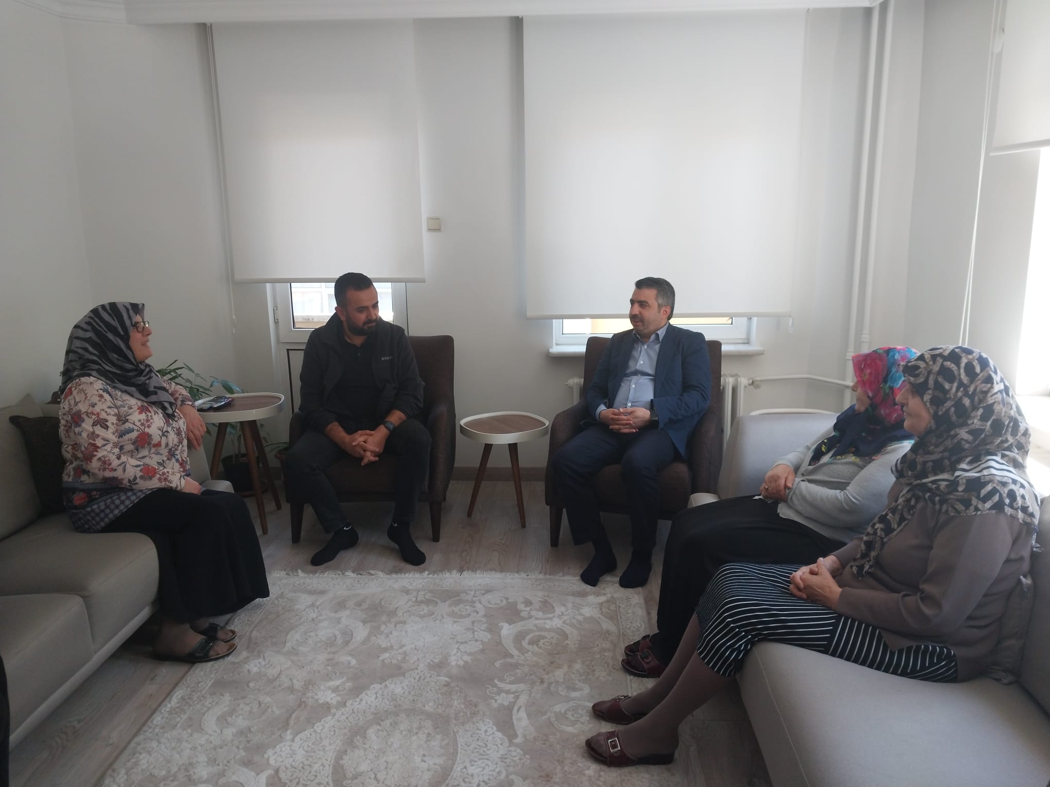 Başkan Yılmaz’dan şehit ailesine ziyaret