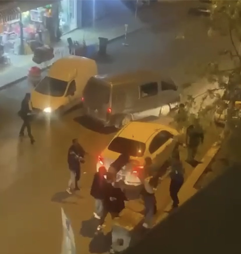 Bursa’da ‘yol verme’ kavgası