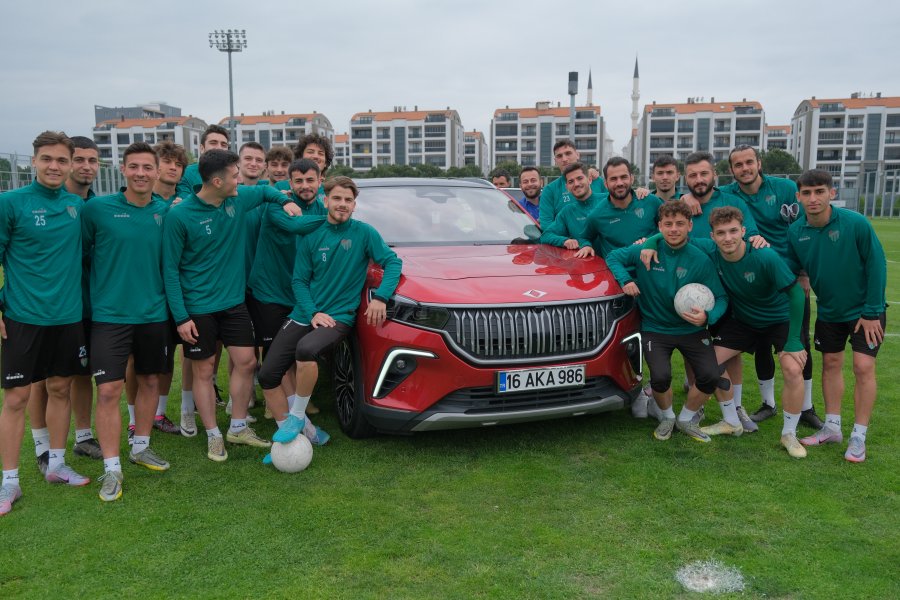 Bursaspor idmanına Togg geldi!