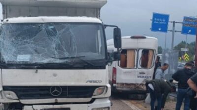 Bursa’da feci kaza!
