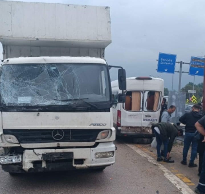 Bursa’da feci kaza!