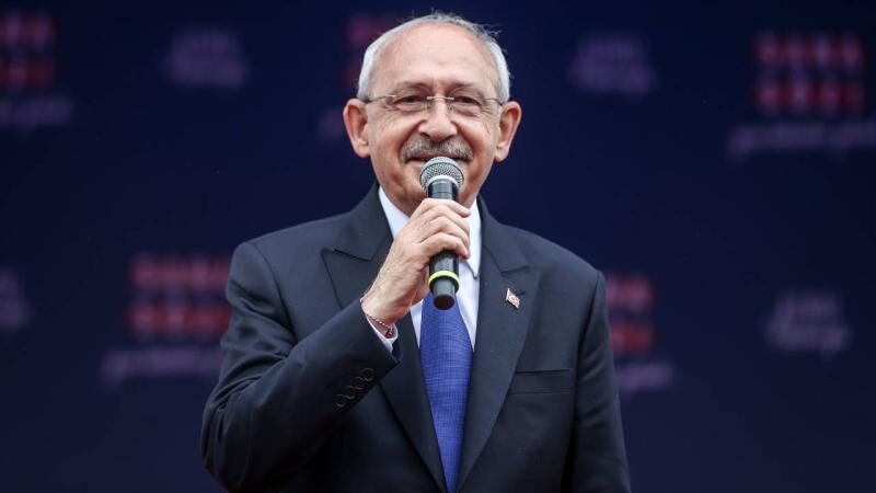 Cumhurbaşkanı adayı ve CHP Genel Başkanı Kemal Kılıçdaroğlu, Kütahya'da seçim