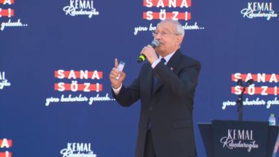 CHP Genel Başkanı ve Millet İttifakı cumhurbaşkanı adayı Kemal Kılıçdaroğlu,