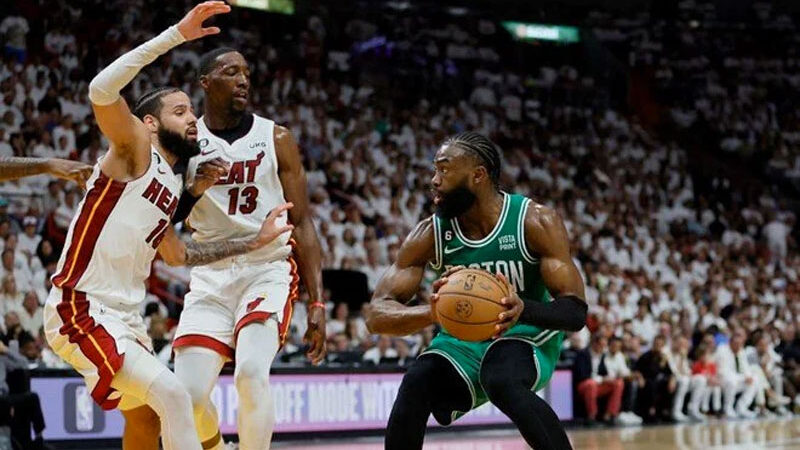 NBA'de Doğu Konferansı finali yedinci maçında Miami Heat, Boston Celtics’i