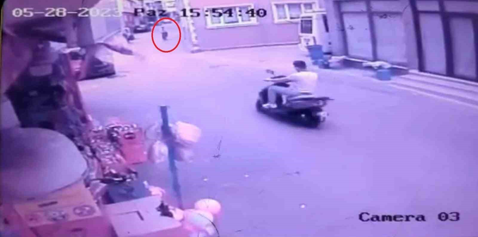 Görüntüler Bursa’dan… Kafa kafaya böyle çarpıştılar