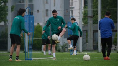Bursaspor’da Nazilli Belediye maçı hazırlıkları sürüyor
