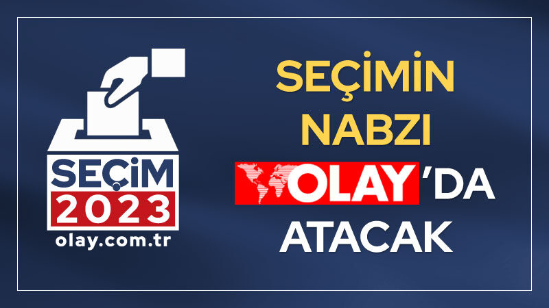 Seçimin nabzı OLAY’da atacak Türkiye, bugün seçime gidiyor. Seçim sonuçlarını anı anına hızlı, doğru
