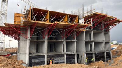 Malatya’da kalıcı konutların inşaatları devam ediyor