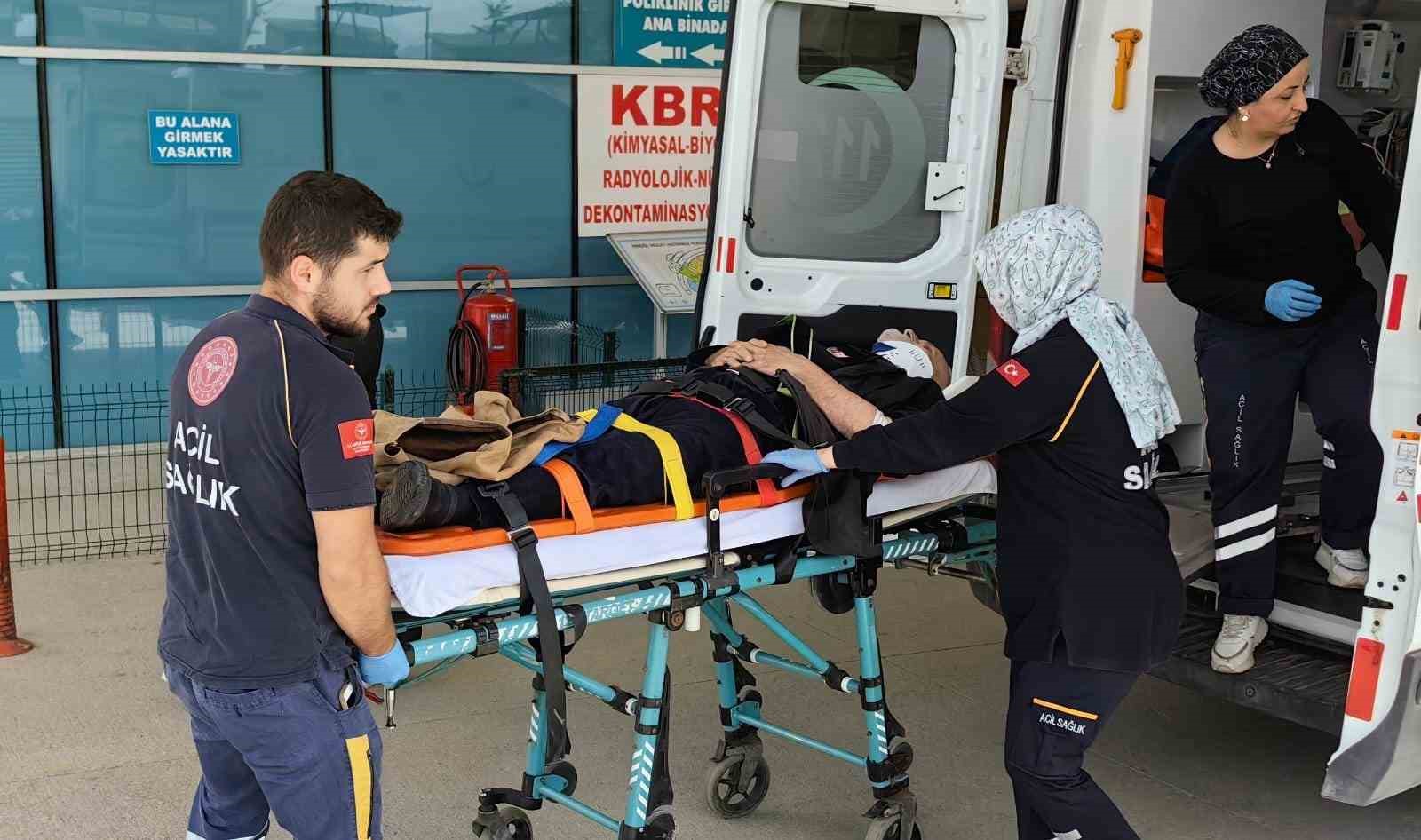 Bursa’da yaşlı adam ölümden döndü Bursa’da yaşlı adam ölümden döndü