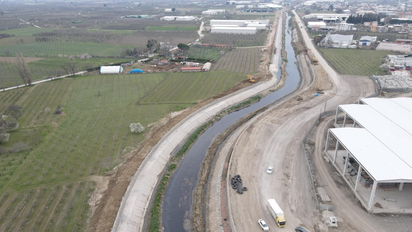 Bursa’nın o bölgesinde taşkın riski tarihe karışıyor