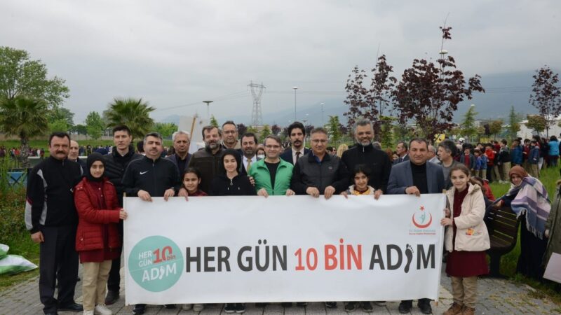 Yıldırım Belediyesi, 10 Mayıs Dünya Sağlık İçin Hareket Et Günü