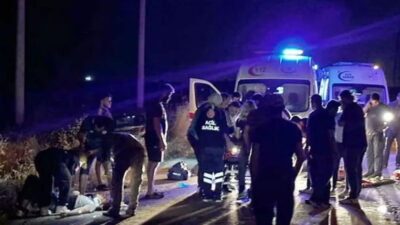 3 aracın karıştığı kaza: 1 ölü, 3 yaralı