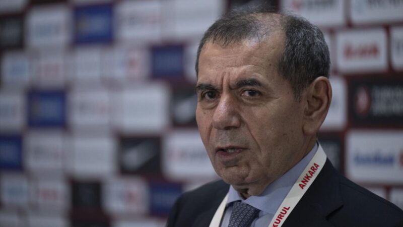 Dursun Özbek: Her türlü yardıma hazırız Türkiye Futbol Federasyonu’nun (TFF) Olağan Seçimli Genel Kurulu’nda konuşan Galatasaray