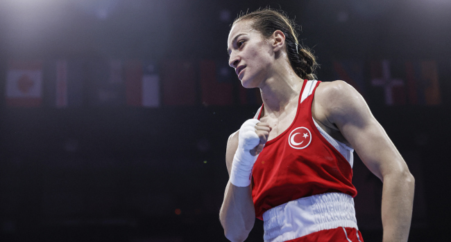 4 milli boksörümüz olimpiyat kotası aldı 3. Avrupa Oyunları'nda boks branşında kadınlarda Buse Naz Çakıroğlu, Busenaz