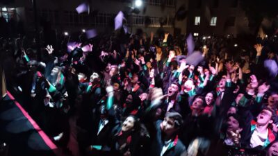 Erkek Lisesi’nde mezuniyet coşkusu