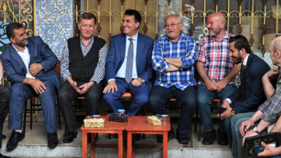 Başkan Dündar Reyhan esnafı ile buluştu