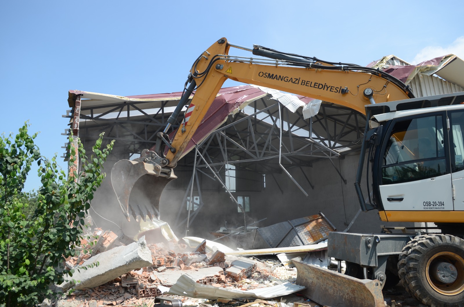 Osmangazi’de tarım arazilerindeki kaçak yapılar mercek altında