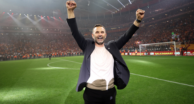 Okan Buruk: Hak ettiğimiz bir şampiyonluk aldık Okan Buruk: Hak ettiğimiz bir şampiyonluk aldık