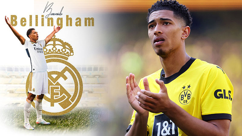 İspanya ekibi Real Madrid, Almanya'nın Borussia Dortmund takımından İngiliz futbolcu