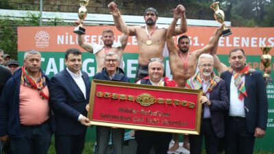 61. Çalı Güreşleri’nin başpehlivanı İsmail Koç