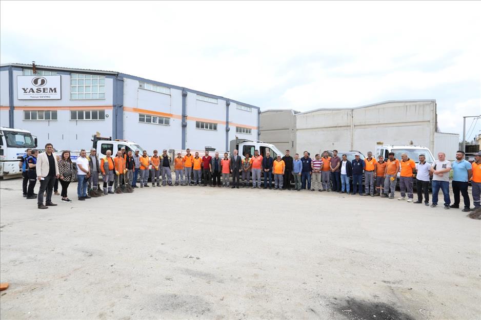 İnegöl Belediyesi’nde Dünya Çevre Günü temizlik harekatıyla kutlandı