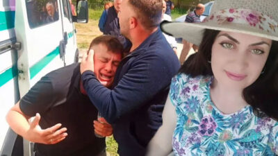 Nişanlısı ile geçirdiği kazada ölen Selin, son yolculuğuna uğurlandı