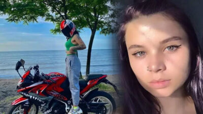 Motosiklet tutkusu sonu oldu! Eda’ya acı veda