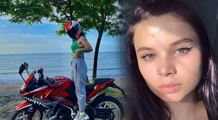 Motosiklet tutkusu sonu oldu! Eda’ya acı veda