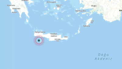 Akdeniz’de 4.2 büyüklüğünde deprem