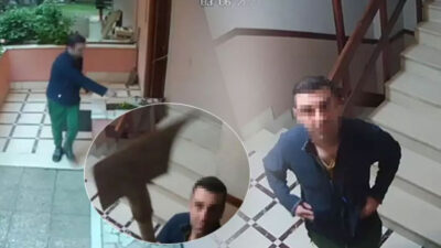 Ev sahibi kiracısının güvenlik kameralarını kürekle kırıp elektrik saatini söktü