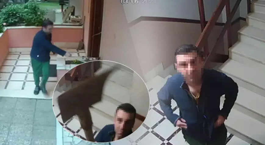 Ev sahibi kiracısının güvenlik kameralarını kürekle kırıp elektrik saatini söktü Ev sahibi kiracısının güvenlik kameralarını kürekle kırıp elektrik saatini söktü