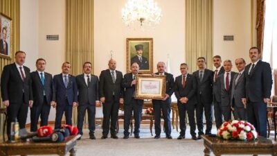 Cumhurbaşkanı Erdoğan’ın mazbatası teslim edildi