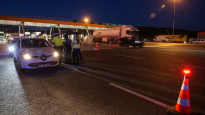 Bursa’da otoyolda denetim