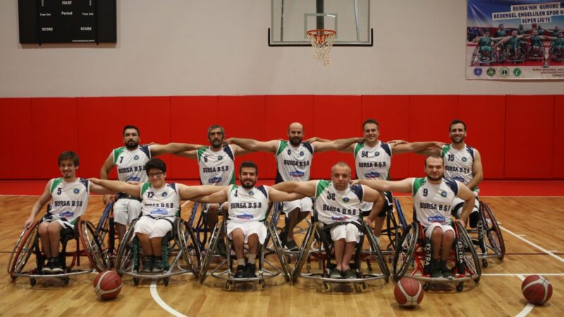 Büyükşehir sporda zirveye oynuyor Bursa Büyükşehir Belediyespor Tekerlekli Sandalye Basketbol Takımı da Süper Lig’e