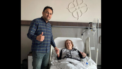 Bursa’da 93 yaşındaki hasta, Hayat Hastanesi’nde sağlığına kavuştu