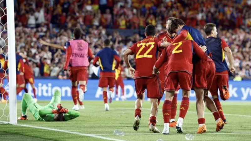 UEFA Uluslar Ligi’nde şampiyon belli oldu! UEFA Uluslar Ligi Finali'nde İspanya, Hırvatistan'ı penaltı atışları sonucunda 5-4
