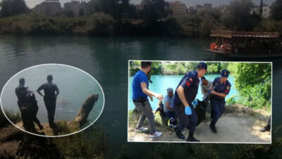 Manavgat Irmağı’nda sürüklenen kadın cesedi ekipleri harekete geçirdi