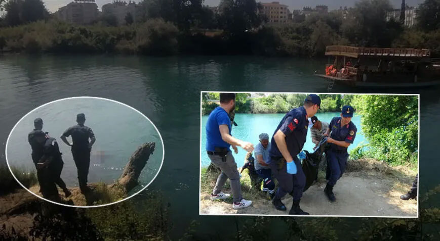 Manavgat Irmağı’nda sürüklenen kadın cesedi ekipleri harekete geçirdi