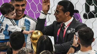 Nusret Gökçe, Şampiyonlar Ligi finalinde gündeme oturdu