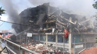 Başakşehir Organize Sanayi bölgesindeki yangında 24’üncü saat