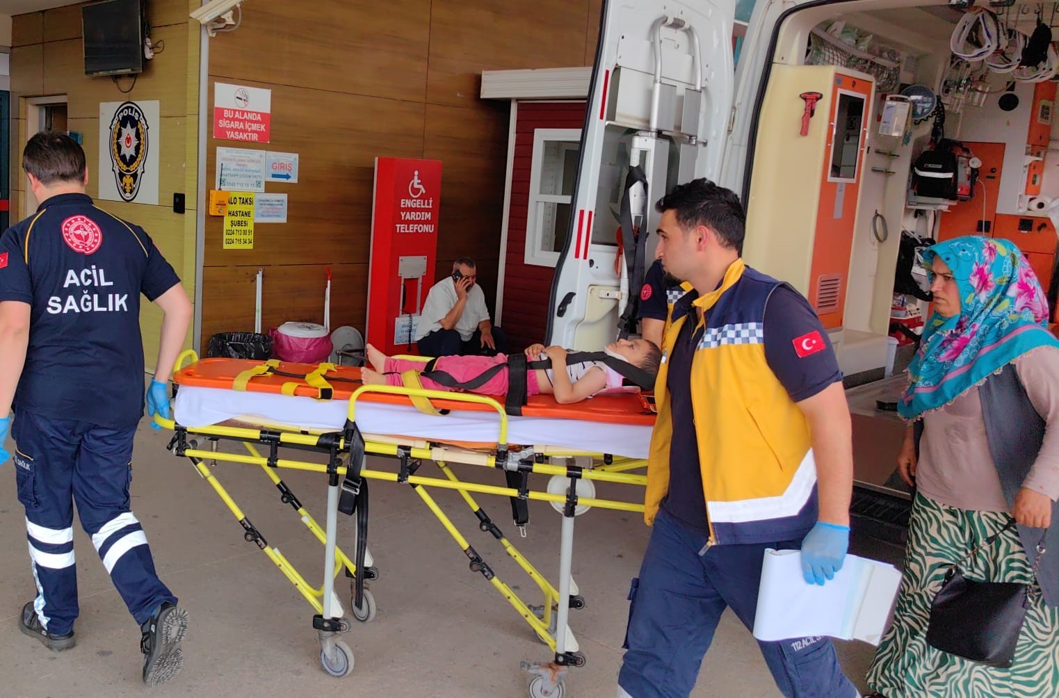 Bursa’da 2 yaşındaki bebek balkondan düştü