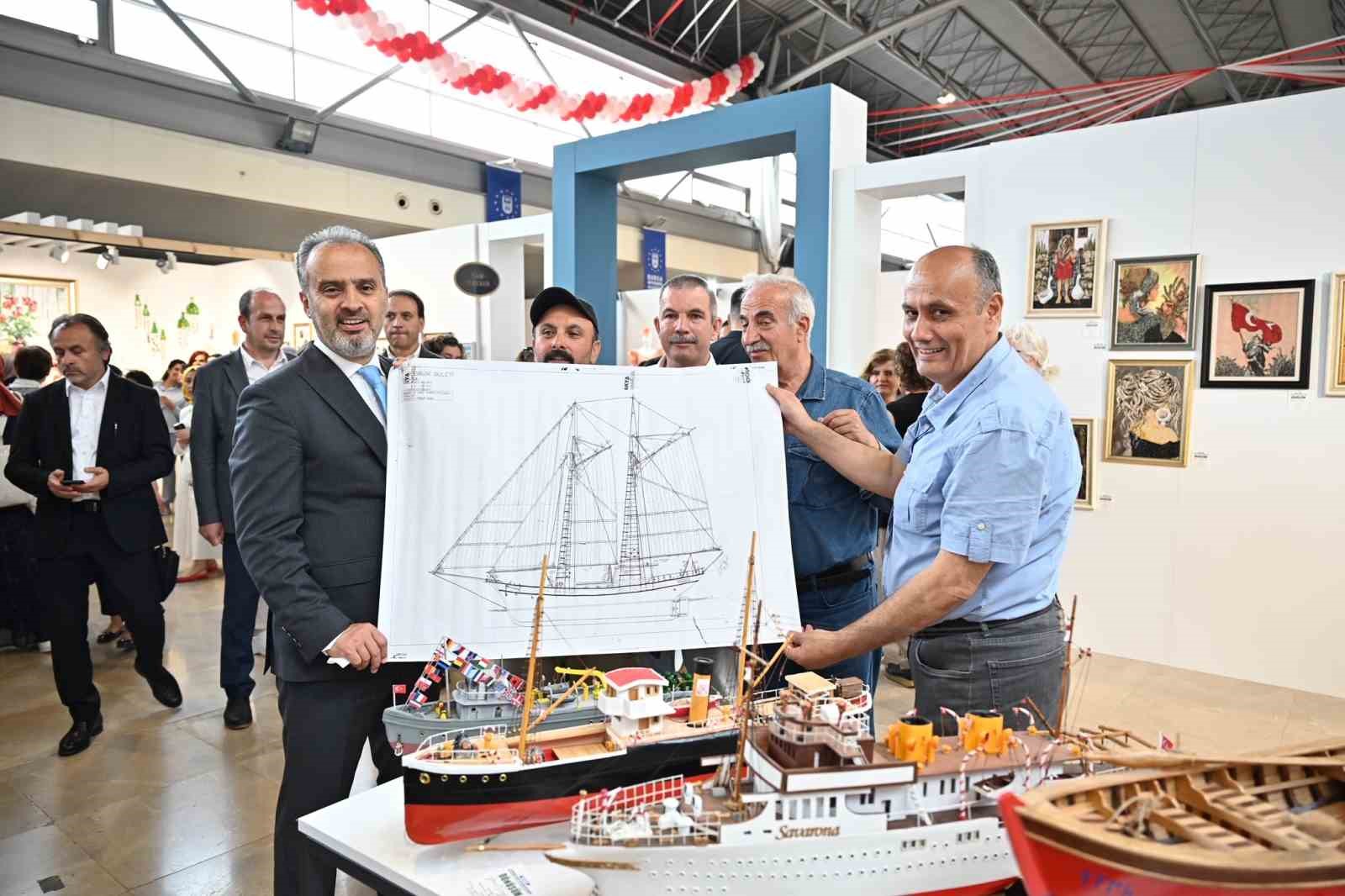 BUSMEK’in sergisi ’Dönüşüm’ temasıyla yapıldı 1 busmekin sergisi donusum temasiyla yapildi d2ec3b3