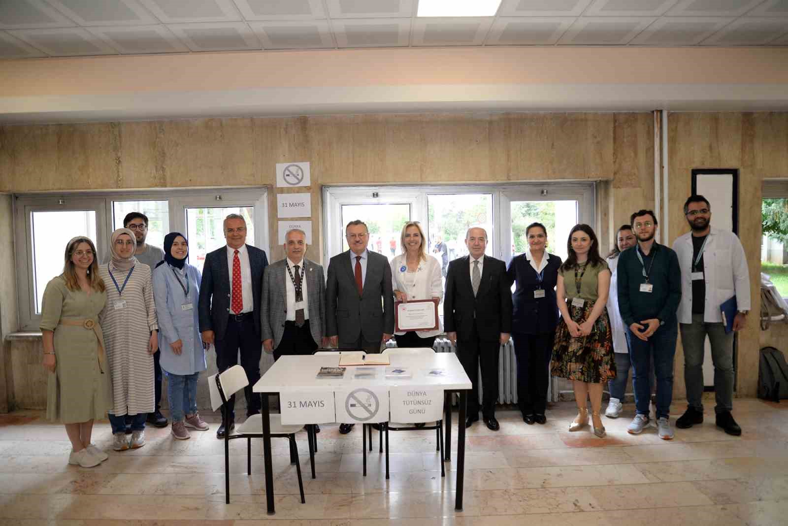 Uludağ Üniversitesi’nde tütün ürünlerinin zararları anlatıldı