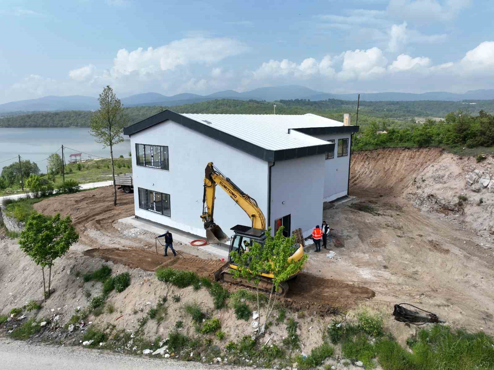 Bursa’ya yeni sosyal tesis! Göl manzaralı…