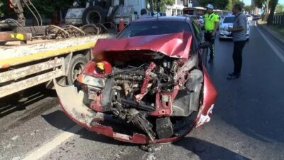 Zincirleme trafik kazası!