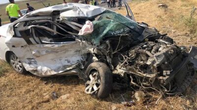 Elazığ’da feci kaza! Cip ile otomobil çarpıştı; karı koca hayatını kaybetti