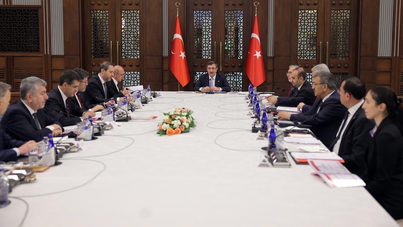 Beştepe’de ekonomi toplantısı: ‘Kararlılıkla devam edeceğiz’