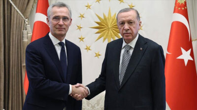 Cumhurbaşkanı Erdoğan, NATO Genel Sekreteri Stoltenberg’i kabul etti