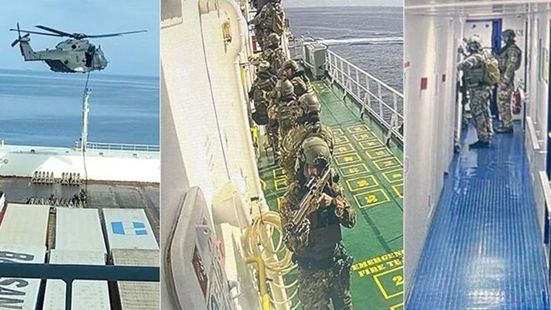 Türk gemisinde kaçak göçmen krizi! Mürettebatın güvenliği sağlandı